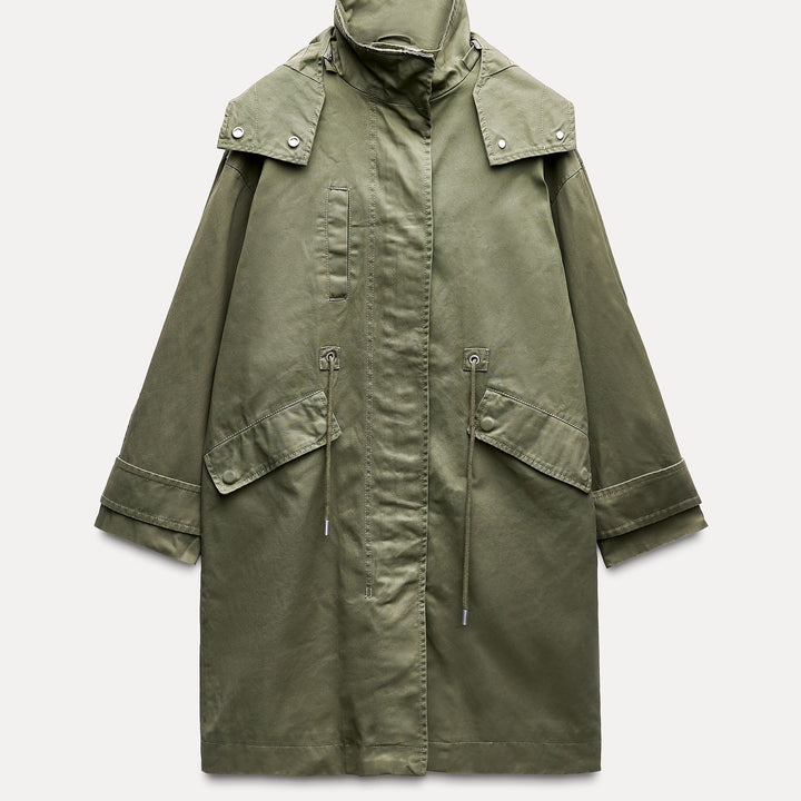 Moudda ZARA - Parka longue coton Nich - Tunisie 2