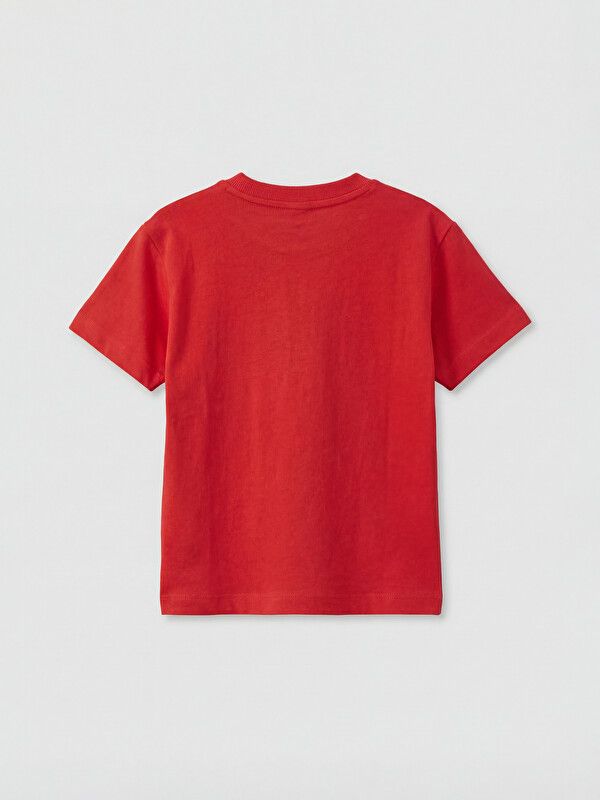 Moudda LC Waikiki - T-shirt manches courtes en jersey pour Garçon couleur Rouge vif - Tunisie 2