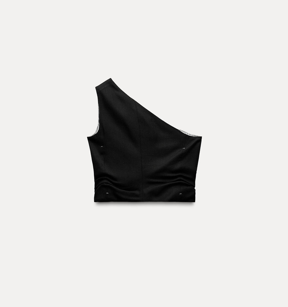 Moudda ZARA - Set ZW. top gilet asymétrique - Tunisie 2