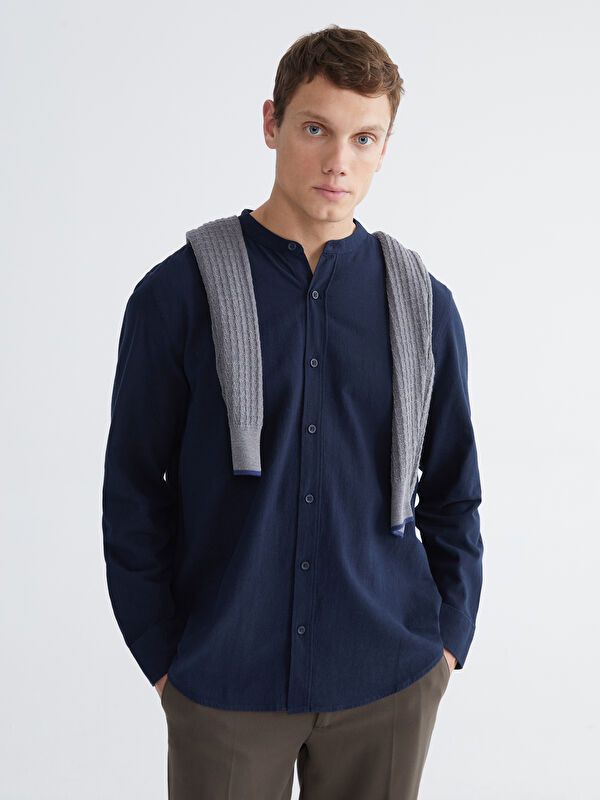 Moudda LC Waikiki - Chemise manches longues en tissu pour Homme - Tunisie 1