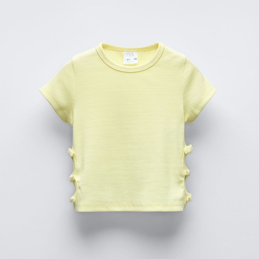 Moudda ZARA - Haut pour fille avec découpes et nœuds - Tunisie 1