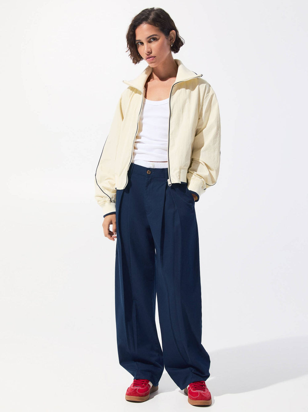 Moudda PULL & BEAR - Pantalon Chino Oversize - Boxer - Tunisie 2