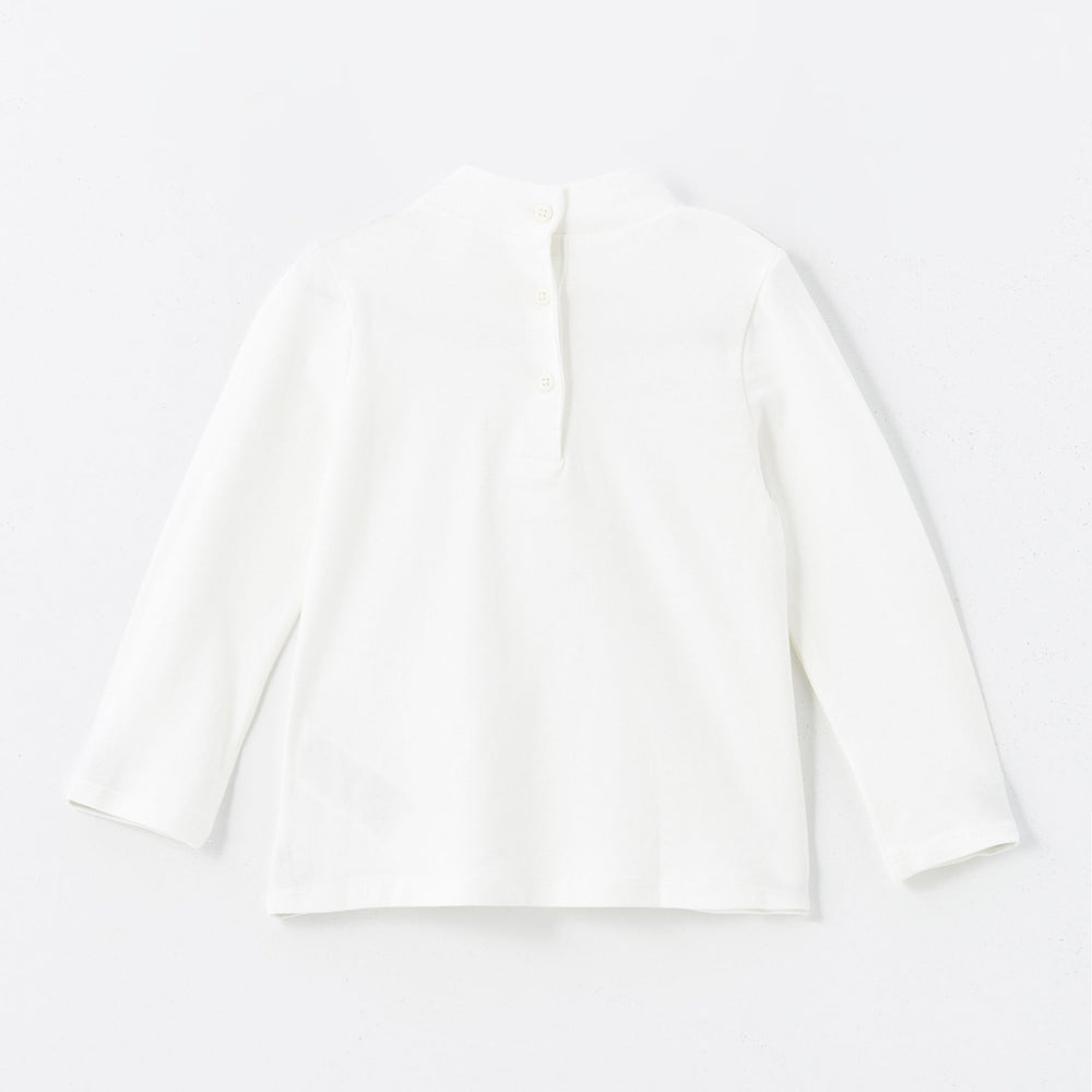 Moudda LC Waikiki - Body jersey basique manches longues Fille Ecru - Tunisie 2