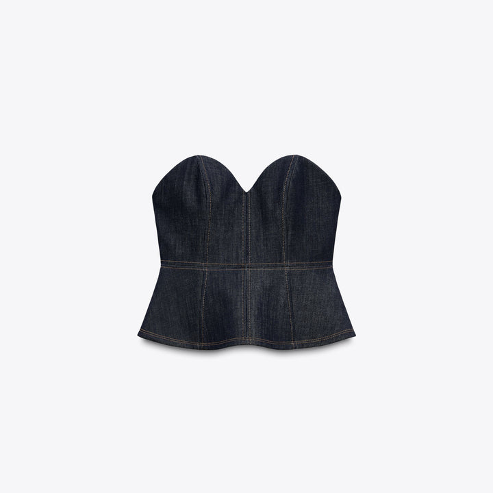 Moudda ZARA - Bustier Denim - Tunisie 1