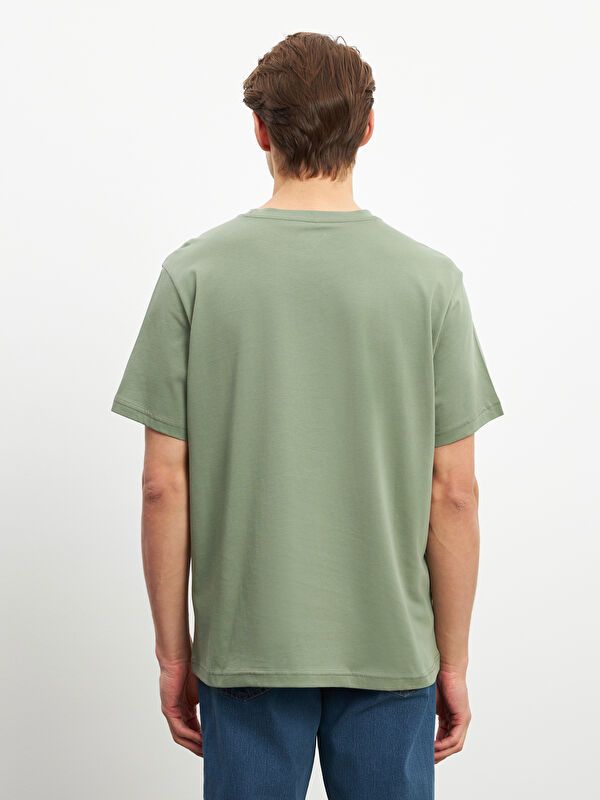 Moudda LC Waikiki - T-shirt en jersey imprimé à manches courtes pour Hommes - Tunisie 3