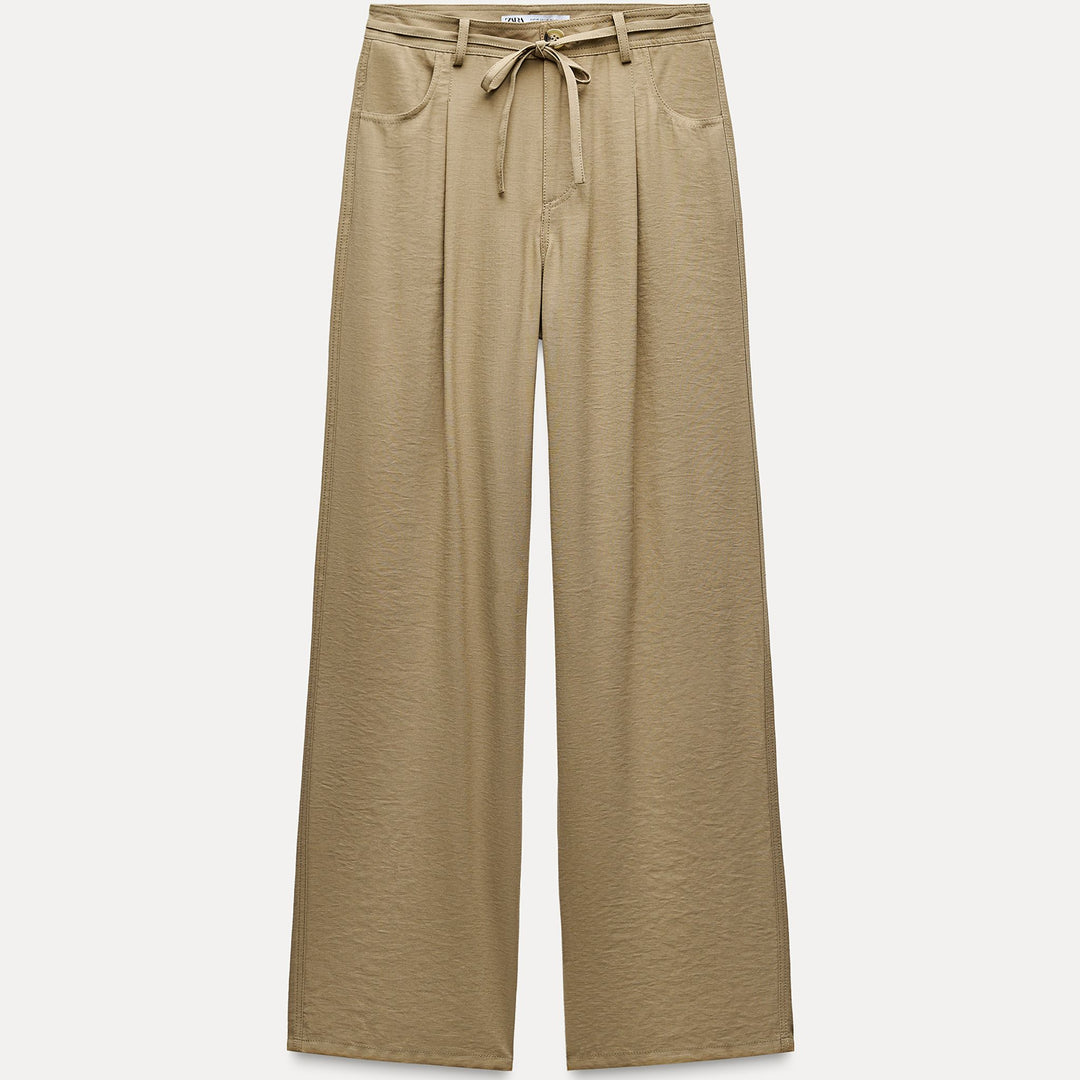 Moudda ZARA - Pantalon jambe large nœud - Tunisie 2