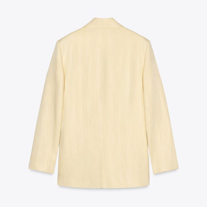 Moudda ZARA - Blazer Minimal Lin - Croisé & Oversize - Tunisie 2