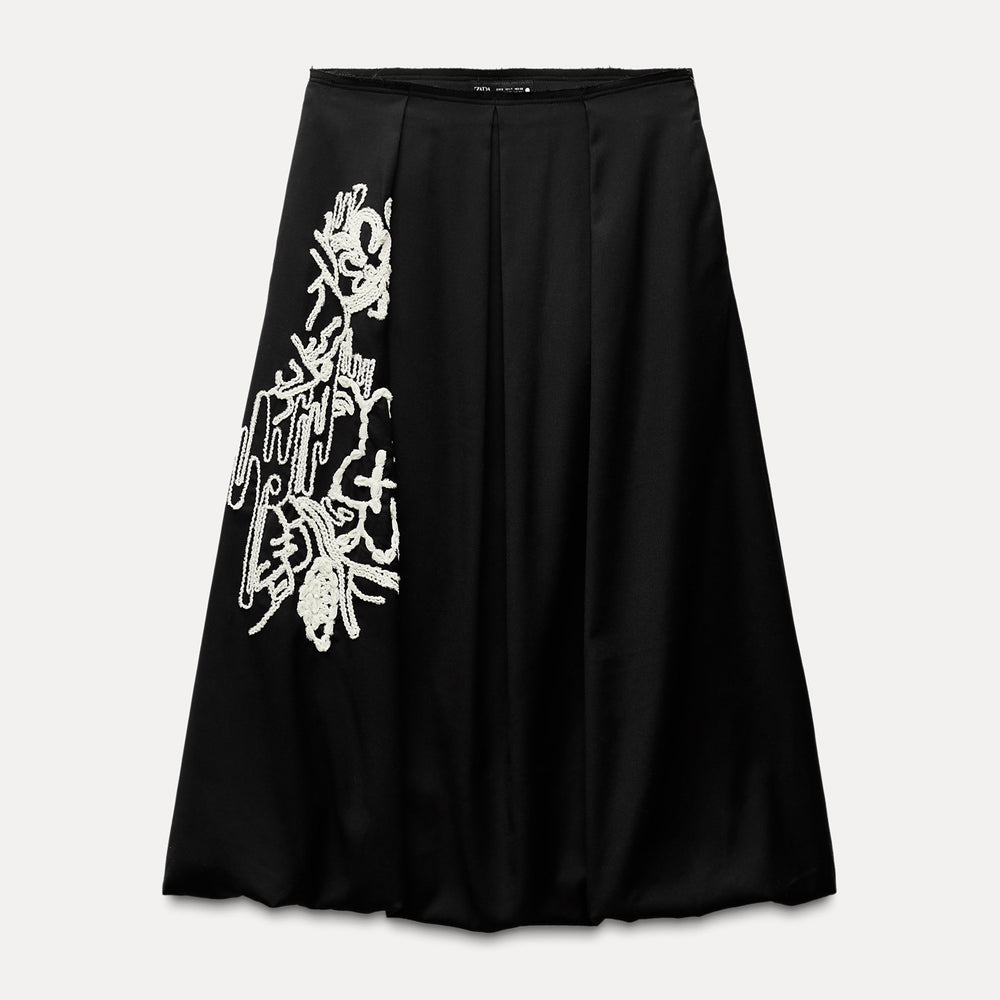 Moudda ZARA - Jupe bouffante brodée puriste - Tunisie 2