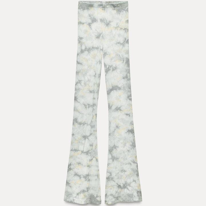 Moudda ZARA - Pantalon côtelé évasé, teint tie & dye - Tunisie 1