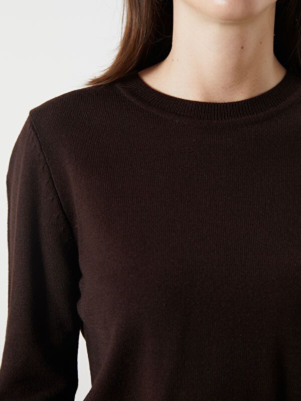 Moudda LC Waikiki - Pull tricot maternité Femme Brun - Tunisie 3