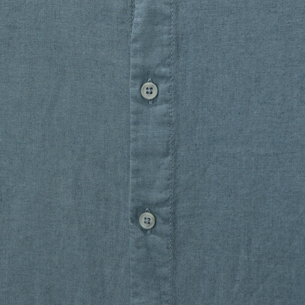 Moudda PULL & BEAR - Chemise Manches Longues Basique Col Mao - Tunisie 2