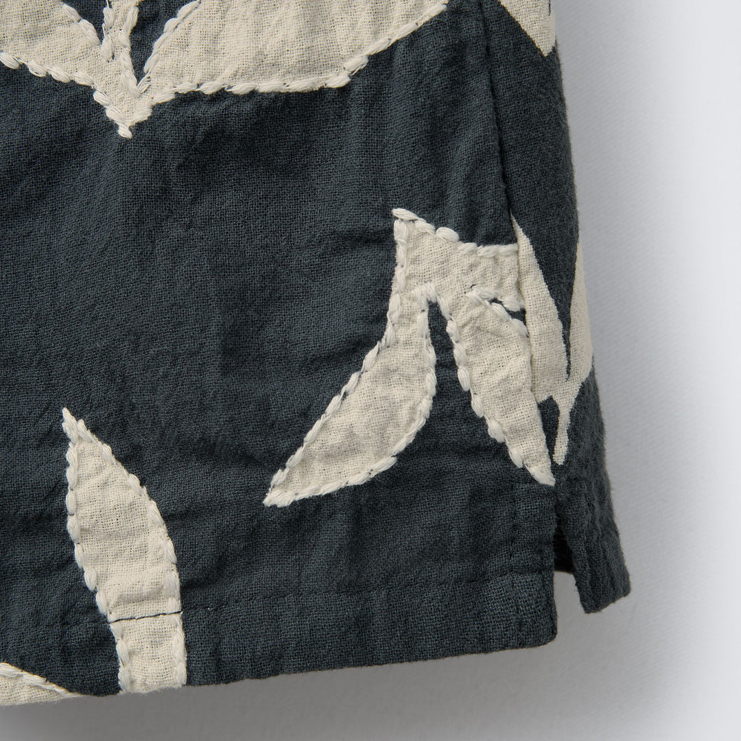 Moudda ZARA - Bermuda Enfant - Broderie Anthracite (6T) - Tunisie 4