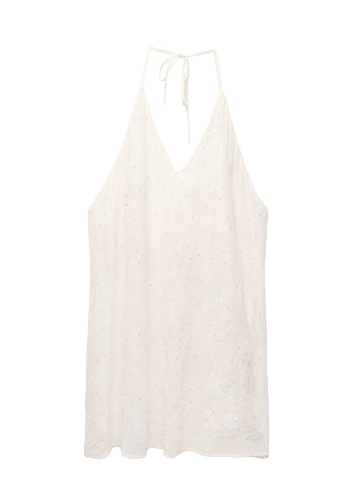 Moudda PULL & BEAR - Robe Halter - Froissée - Tunisie 1
