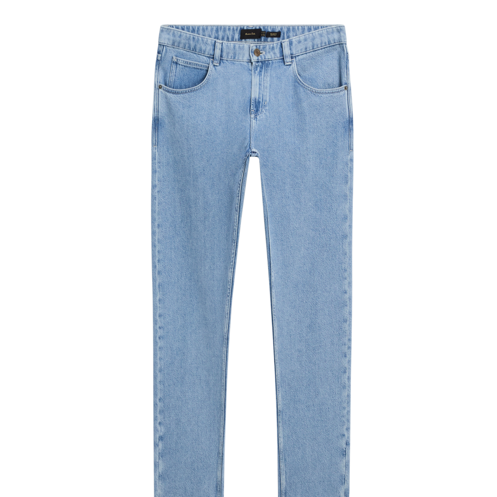 Moudda Massimo Dutti - Pantalon jean mi-délavé relaxed - Tunisie 2