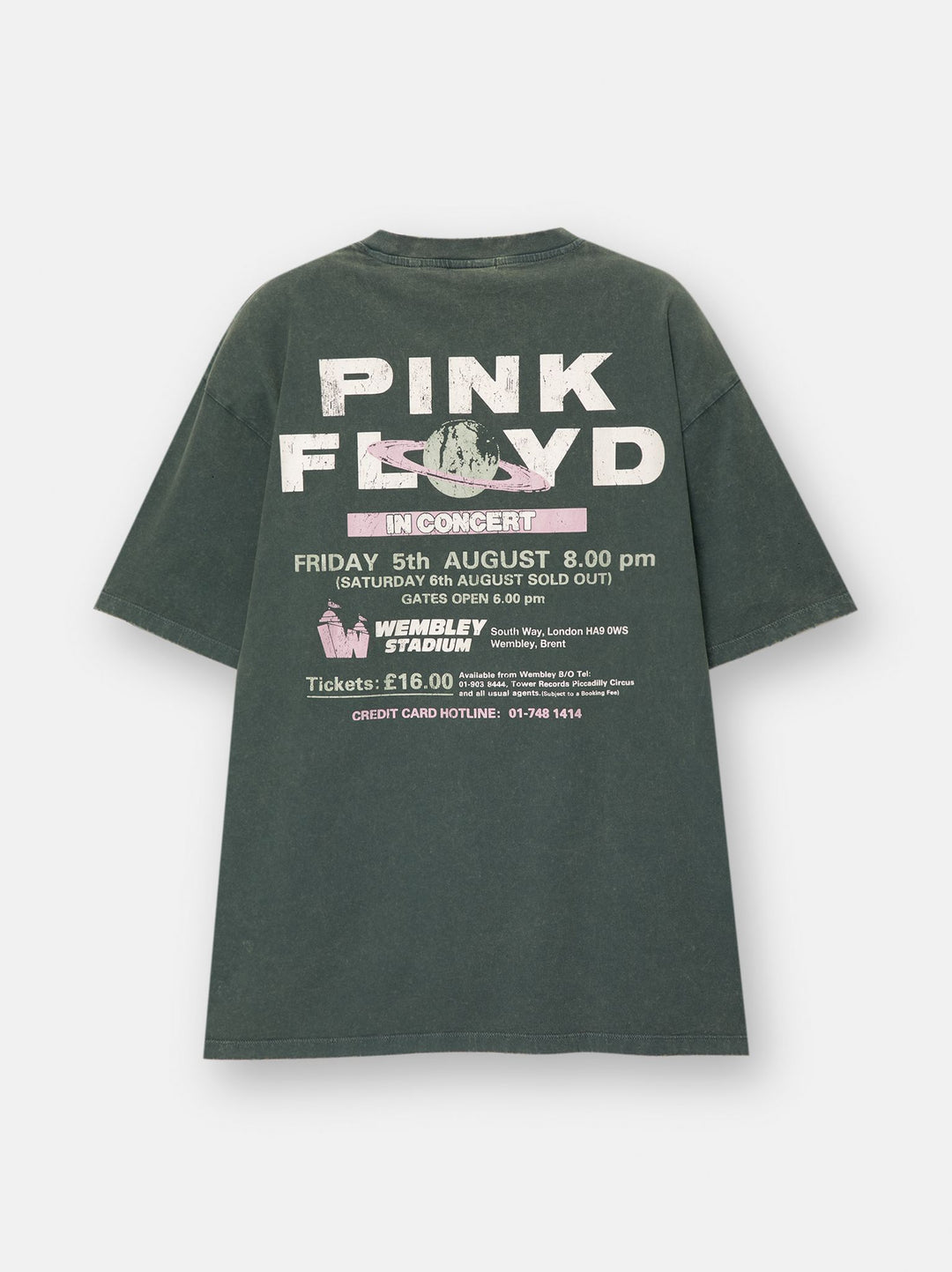 Moudda PULL & BEAR - T-Shirt Demi-Manches Pink Floyd Licence - Tunisie 3