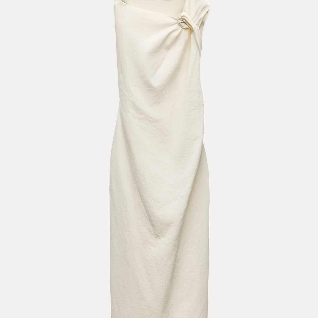 Moudda ZARA - Robe tubulaire détail nœud décolleté - Tunisie 1