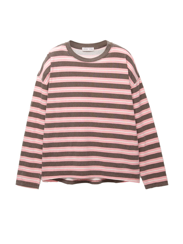 Moudda PULL & BEAR - T-Shirt Oversize - Rayures Lavées - Tunisie 1