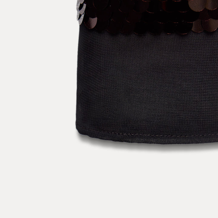 Moudda ZARA - Jupe mi-longue pailletée - Tunisie 4