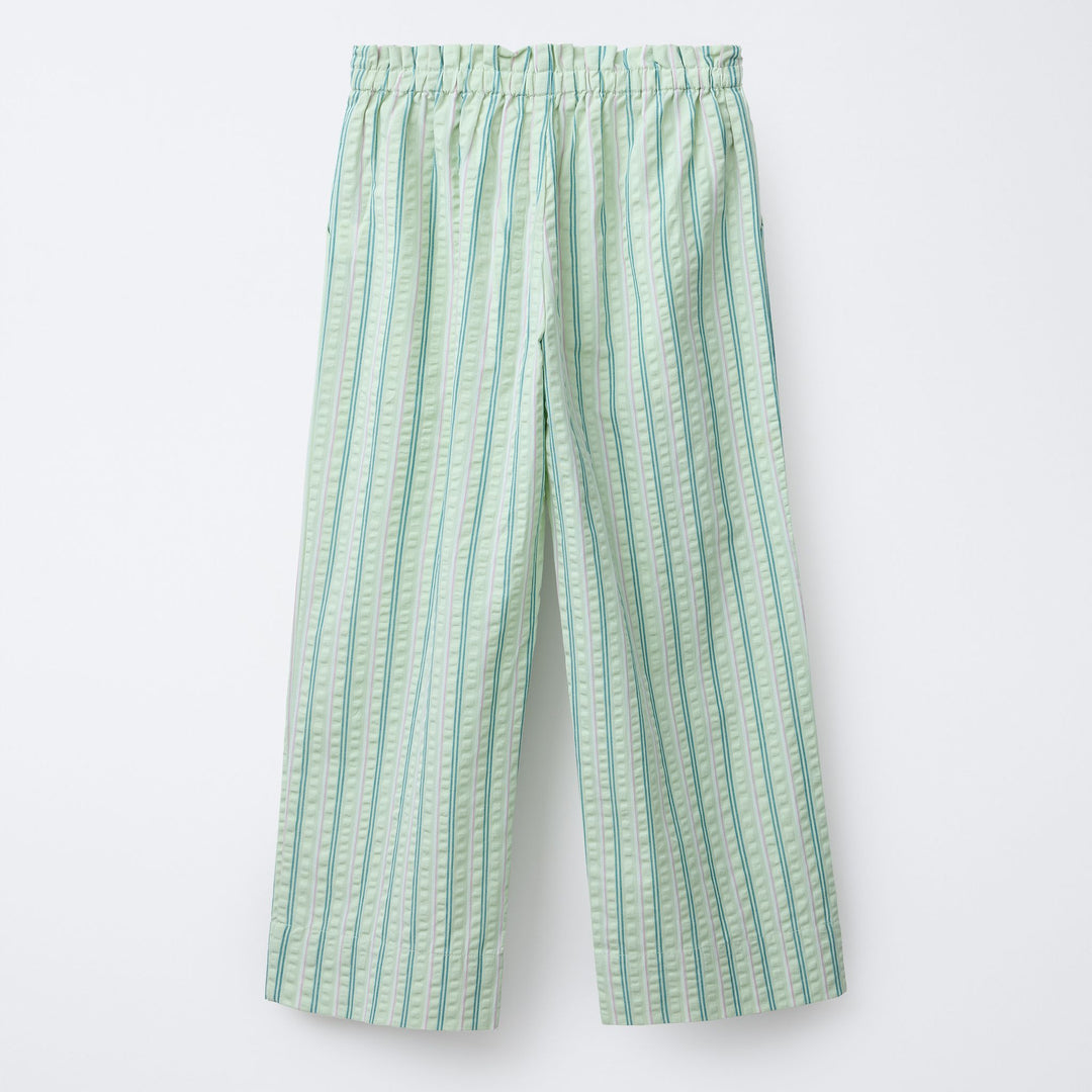Moudda ZARA - Pantalon Fille - Rayures Seersucker - Tunisie 2