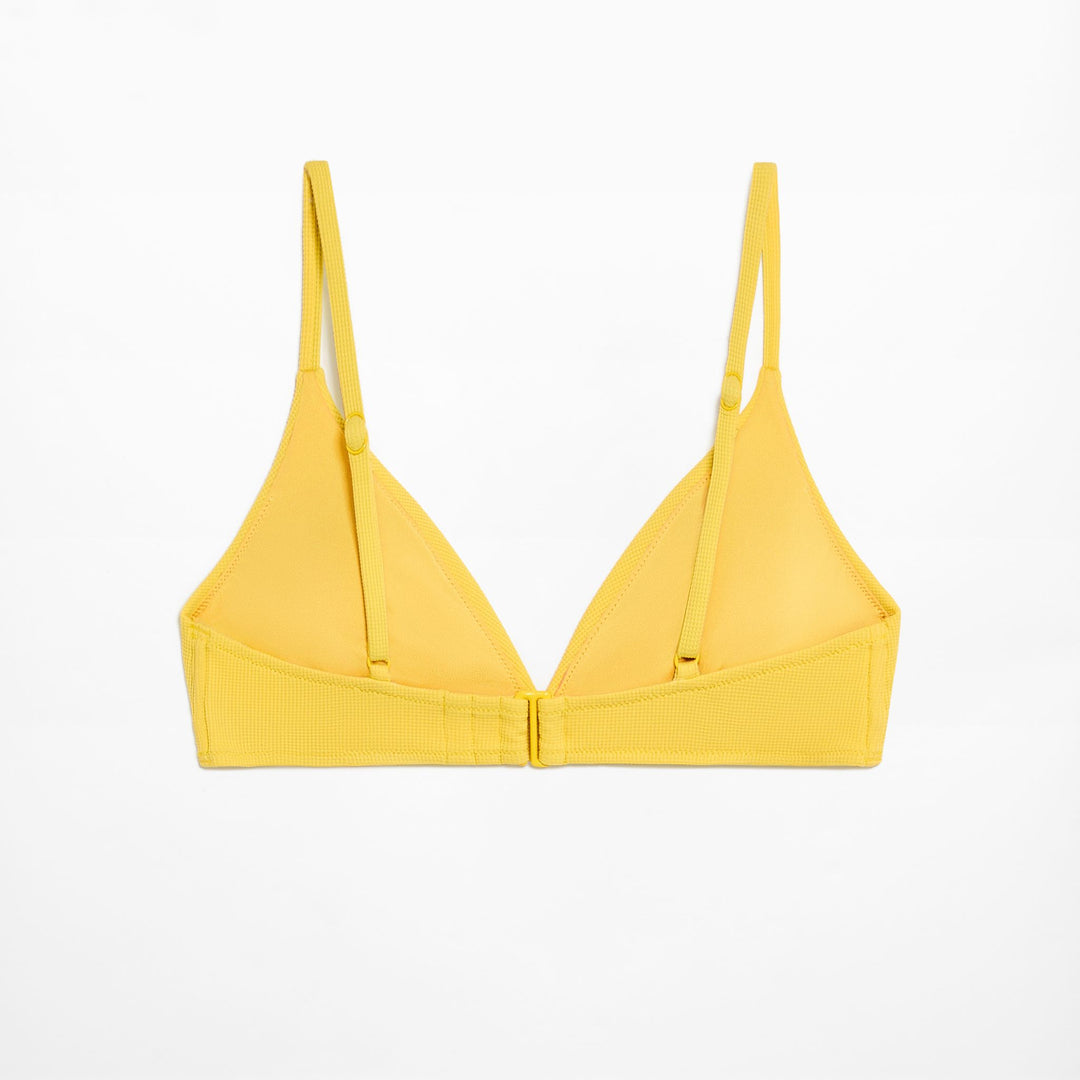 Moudda Oysho - Culotte Triangle Amovible Sans Armatures Capsule Piqué Noir - Tunisie 2