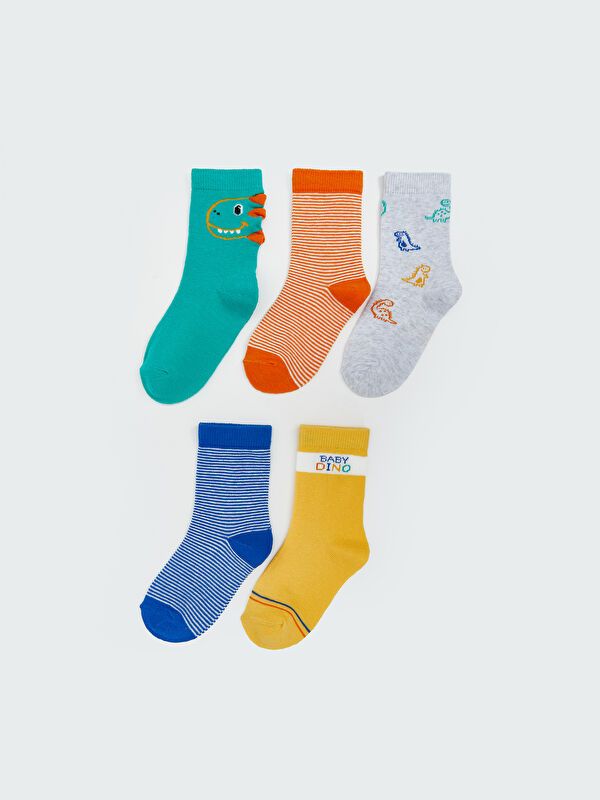 Moudda LC Waikiki - Chaussettes courtes Garçon Mélange beige - Tunisie 1