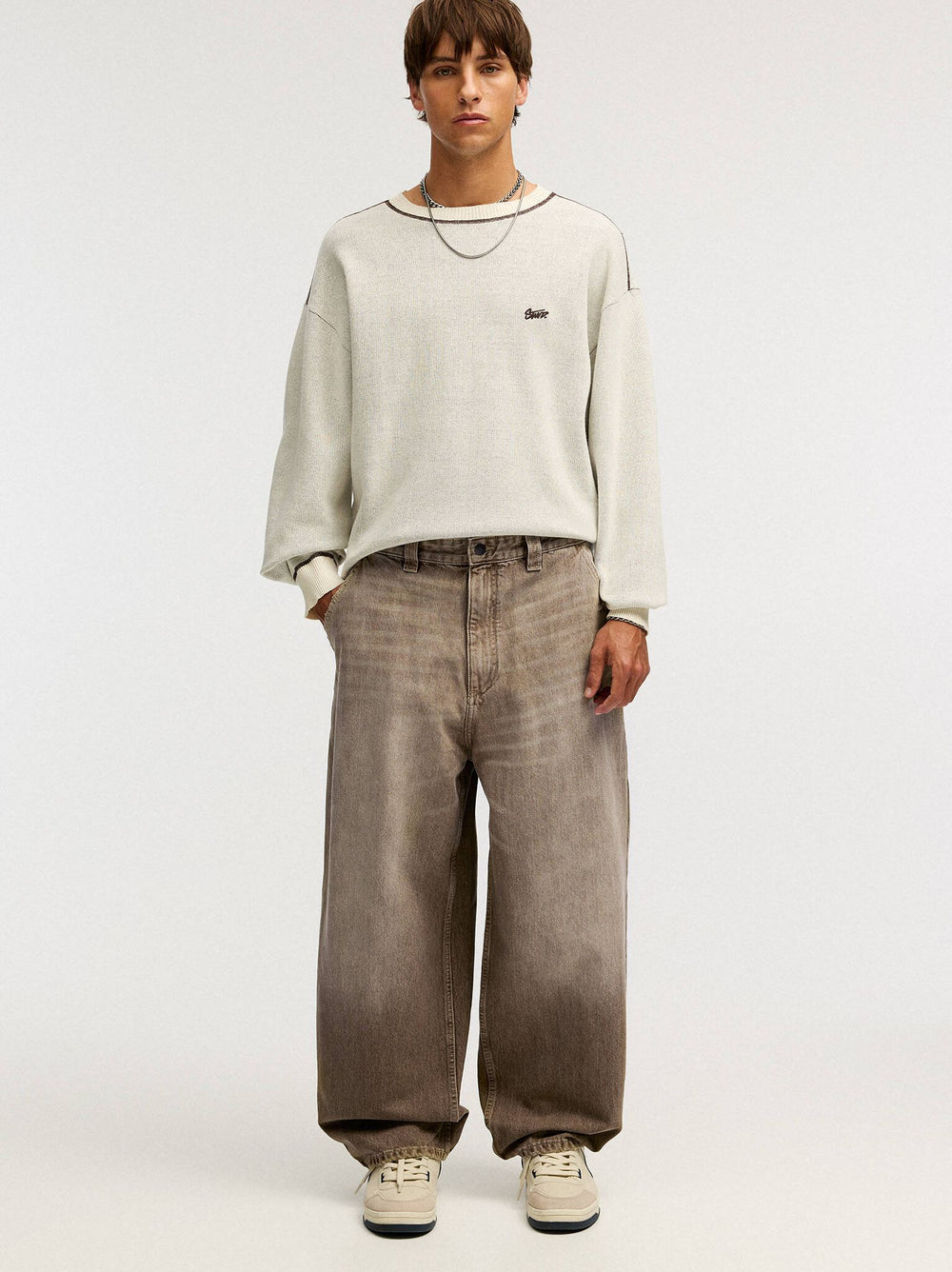 Moudda PULL & BEAR - Pantalon Denim Skater - Tunisie 2