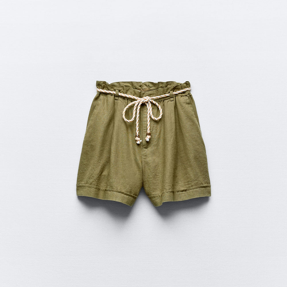 Moudda ZARA - Bermuda Baggy à Ceinture Corde - Tunisie 2