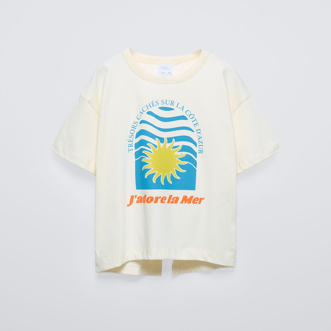 Moudda ZARA - T-shirt toscane dos ouvert - Tunisie 2
