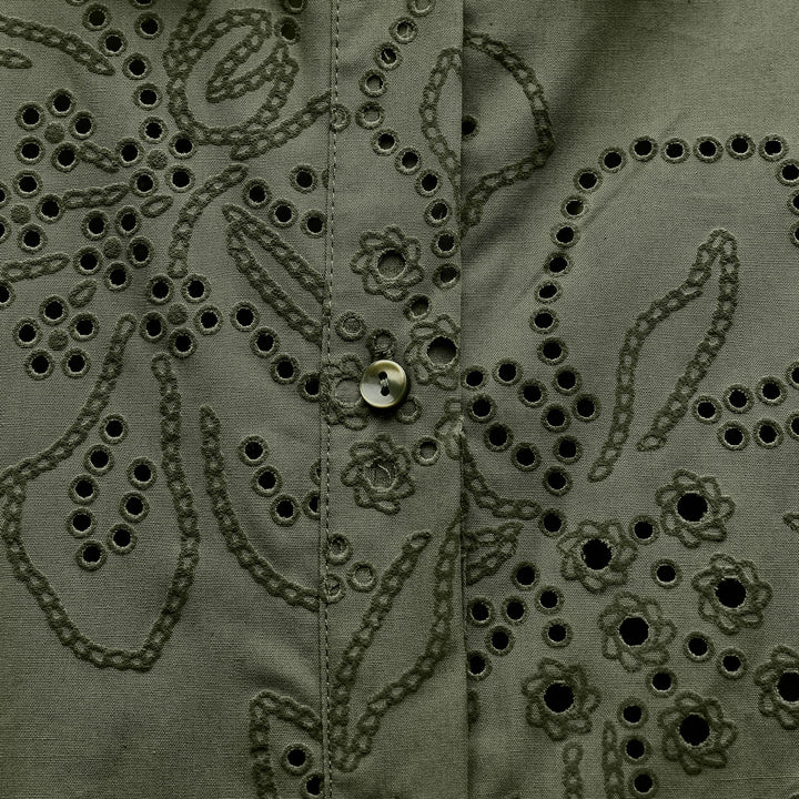 Moudda ZARA - Chemise en popeline, broderie thermocollante - Tunisie 3