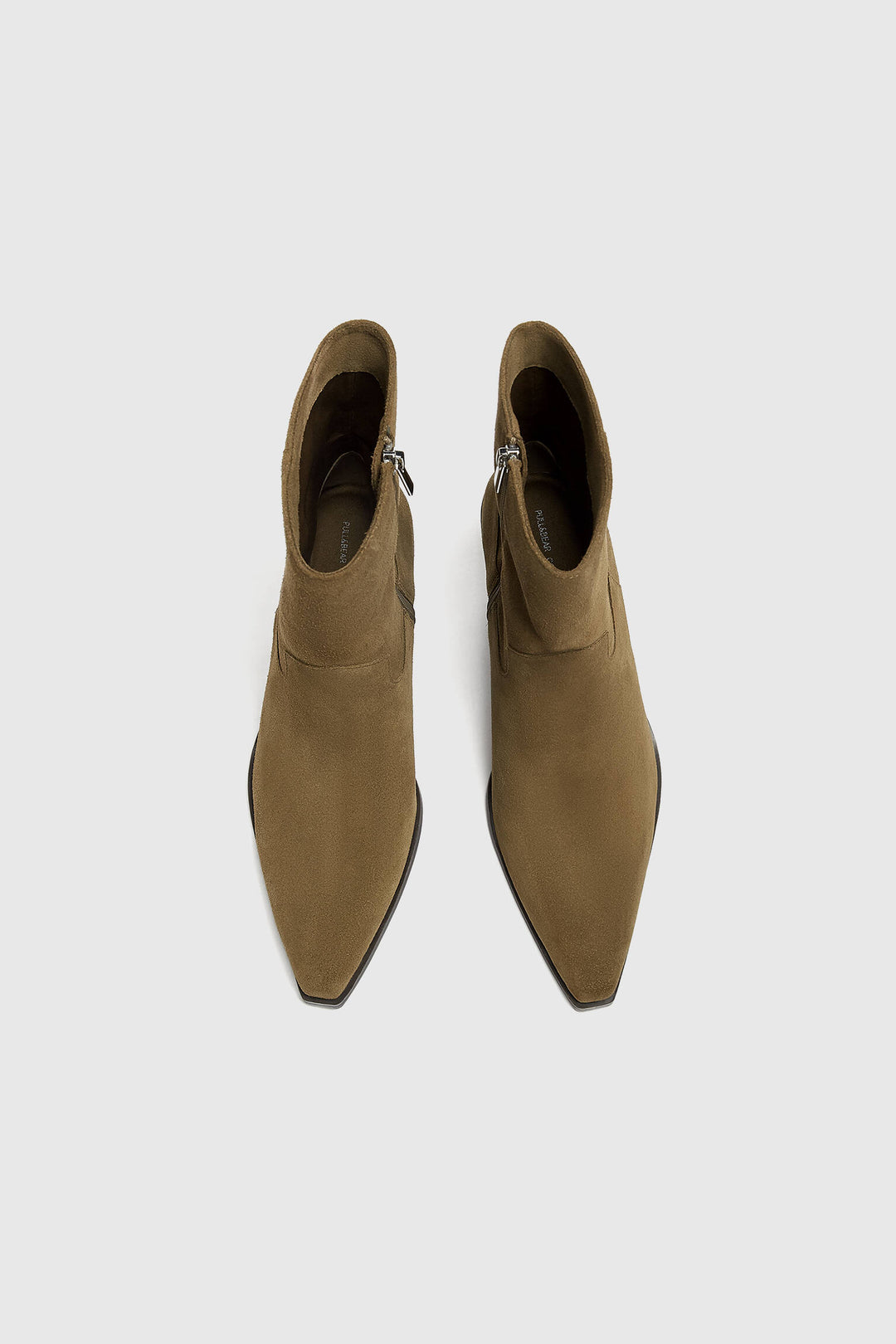 Bottine cowboy en cuir