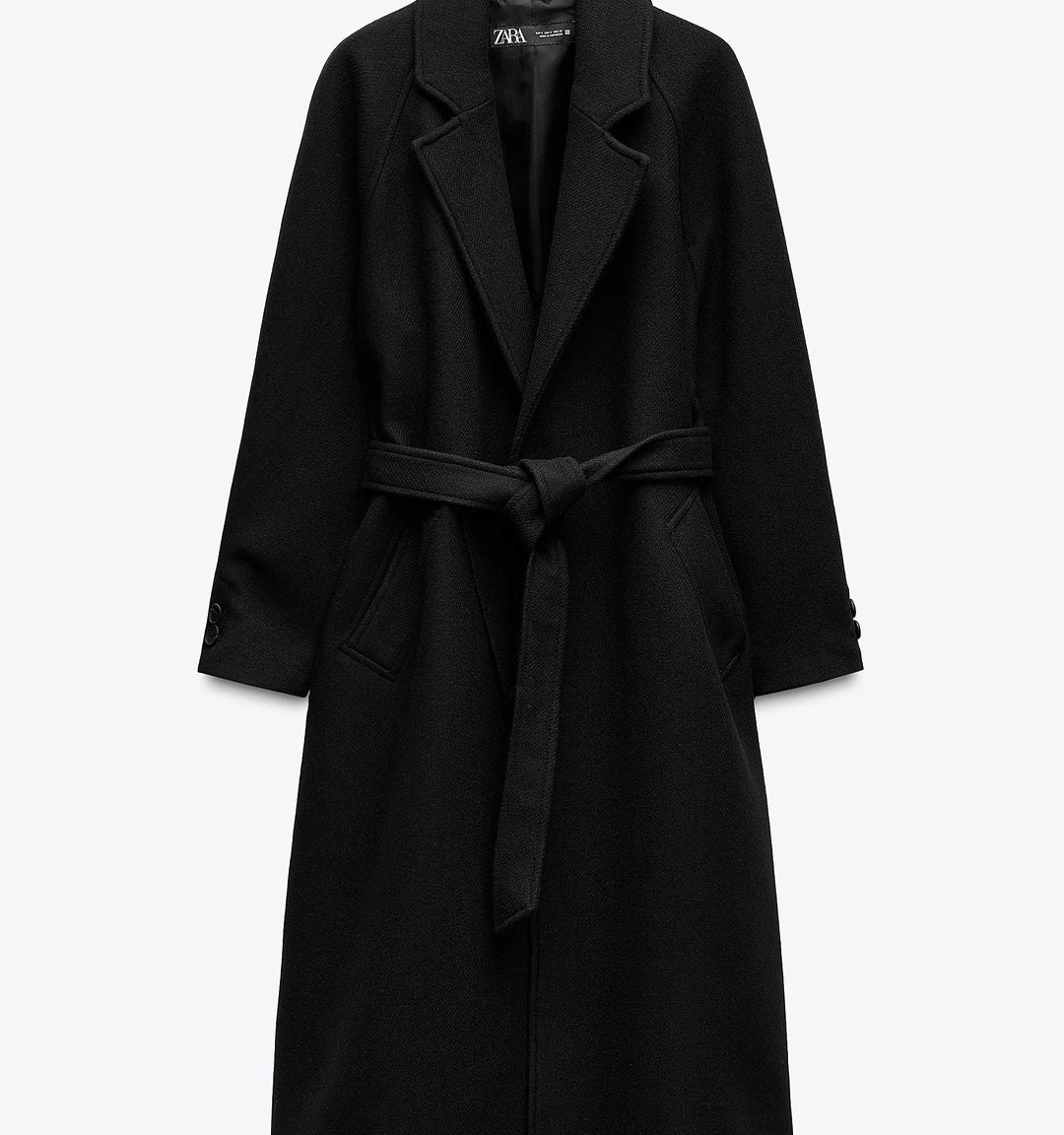 Moudda ZARA - Manteau Long - Ceinture Noire - Tunisie 1