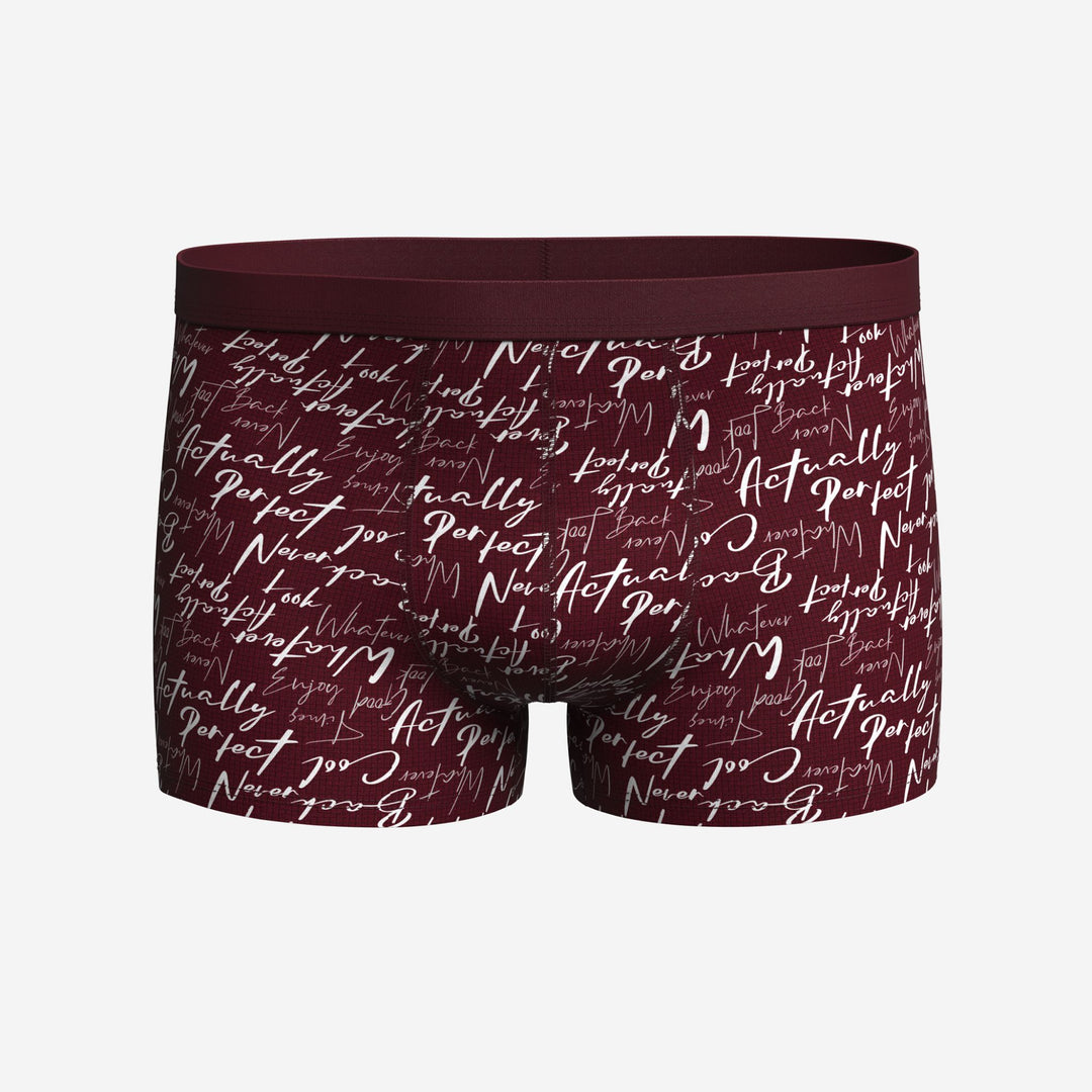 Moudda LC Waikiki - Boxer Homme Imprimés bordeaux - Tunisie 4