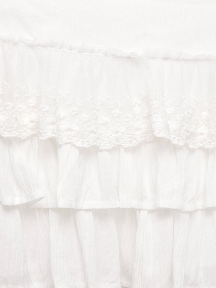 Moudda PULL & BEAR - Jupe-Skort Mini - Dentelle - Tunisie 4