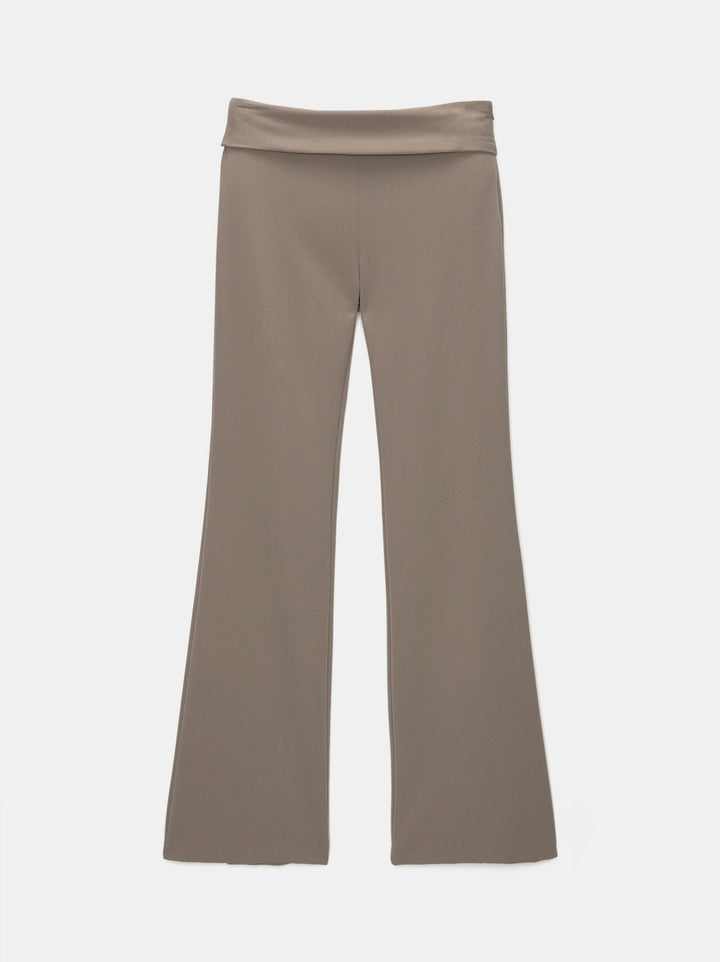 Moudda PULL & BEAR - Pantalon Flare Ceinture Revers Renewcell - Tunisie 2