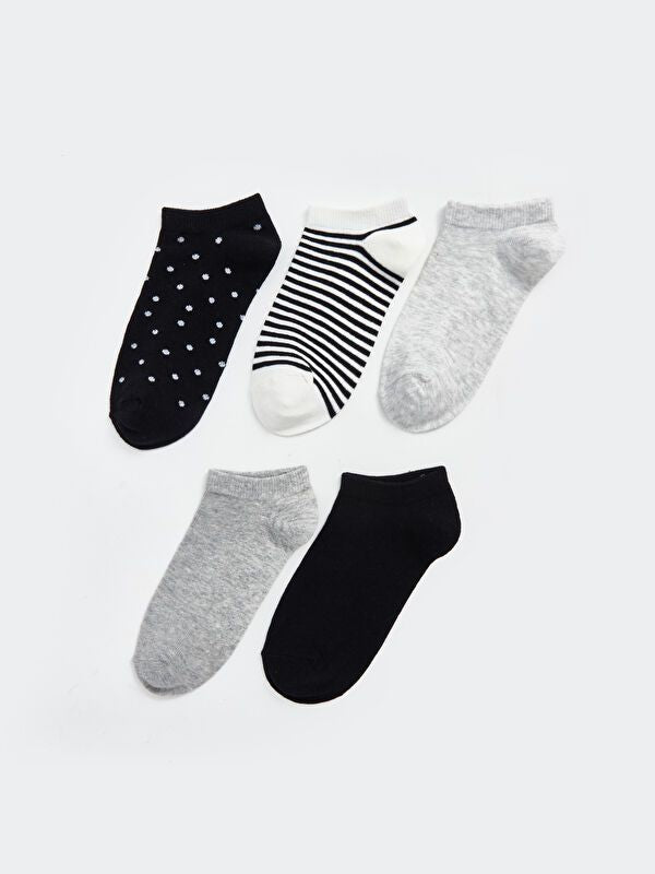 Moudda LC Waikiki - Chaussettes pour sneakers Femme Noir - Tunisie 1