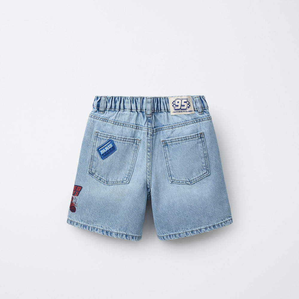Moudda ZARA - Pantalon Denim Enfant Culotte - Paperbag Imprimé - Tunisie 2