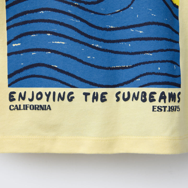 Moudda ZARA - T-Shirt Enfant - Soleil & Mer Encadrés - Tunisie 4