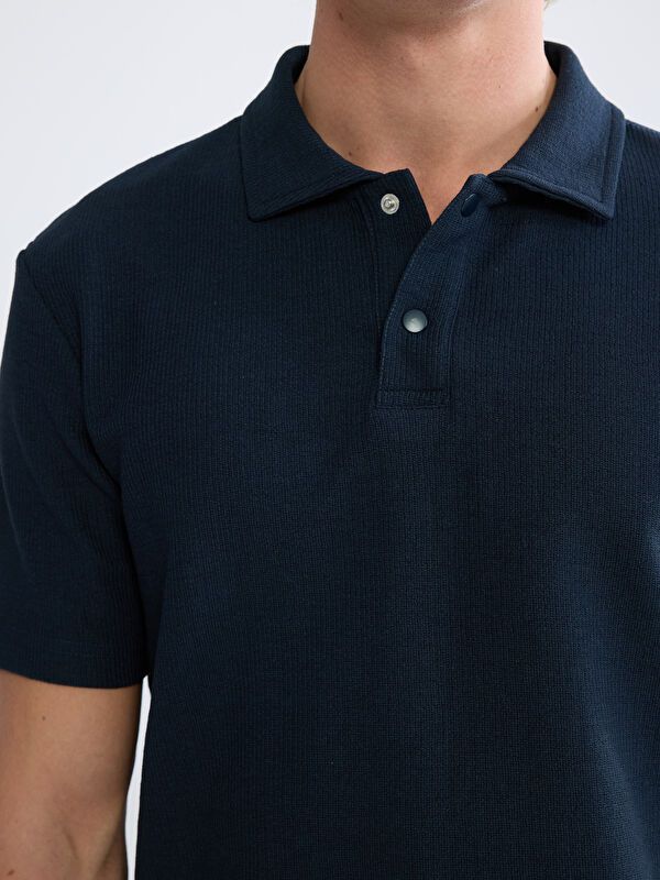 Moudda LC Waikiki - T-shirt col polo manches courtes en jersey - Tunisie 3
