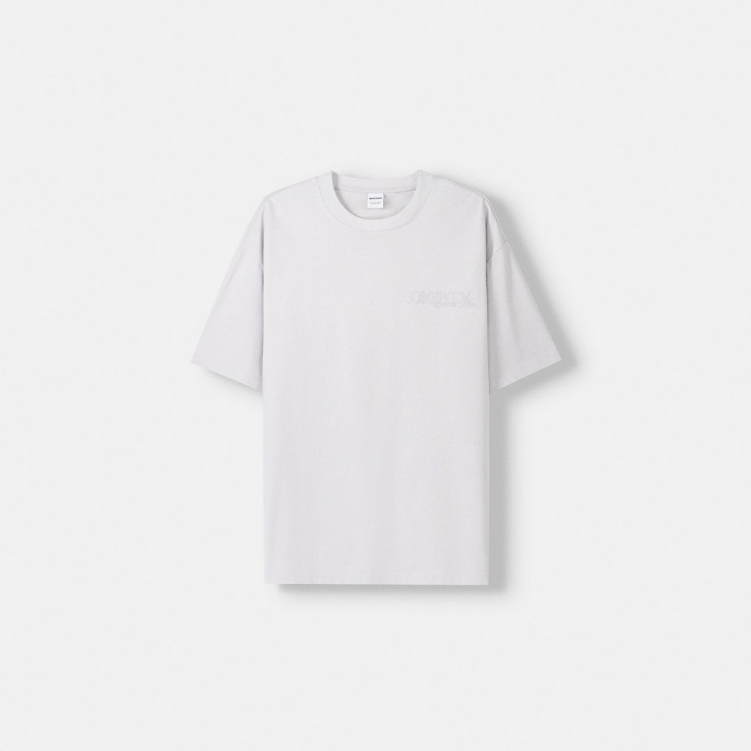 Moudda BERSHKA - T-Shirt Relax - Heavy Weight & Imprimé Gaufré - Tunisie 1