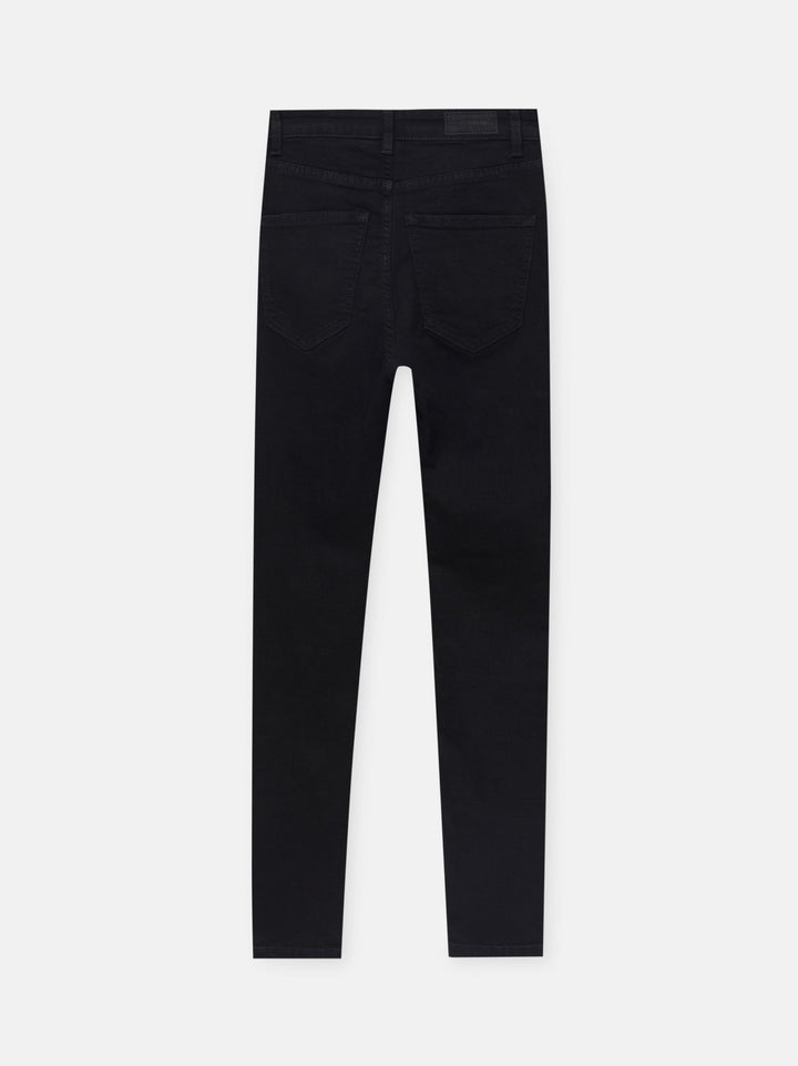 Moudda PULL & BEAR - Pantalon Skinny Super Taille Haute Noir - Tunisie 1