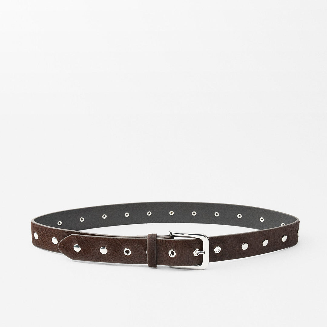 Moudda ZARA - Ceinture en fourrure avec clous 35 cm - Tunisie 2