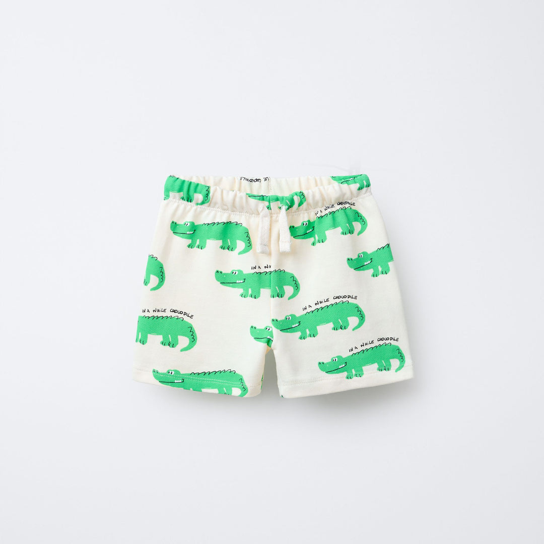 Moudda ZARA - Bermuda Enfant - AOP Crocodiles - Tunisie 1