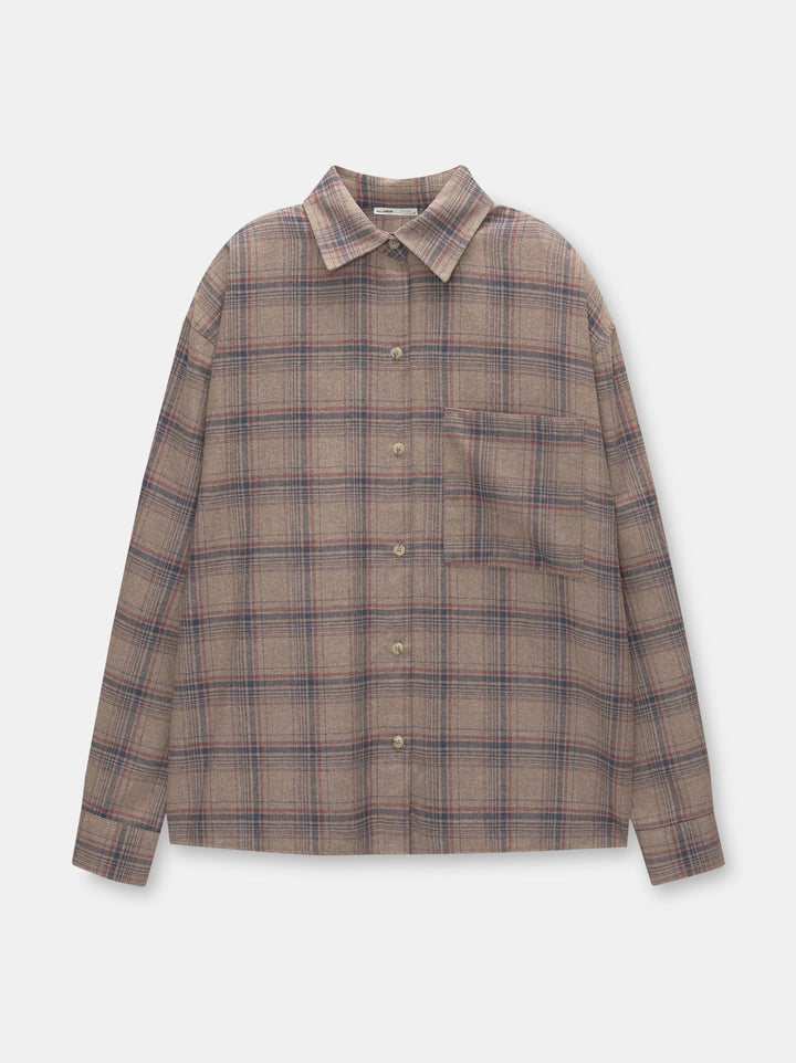 Moudda PULL & BEAR - Chemise Manches Longues Pacific à Carreaux - Tunisie 2