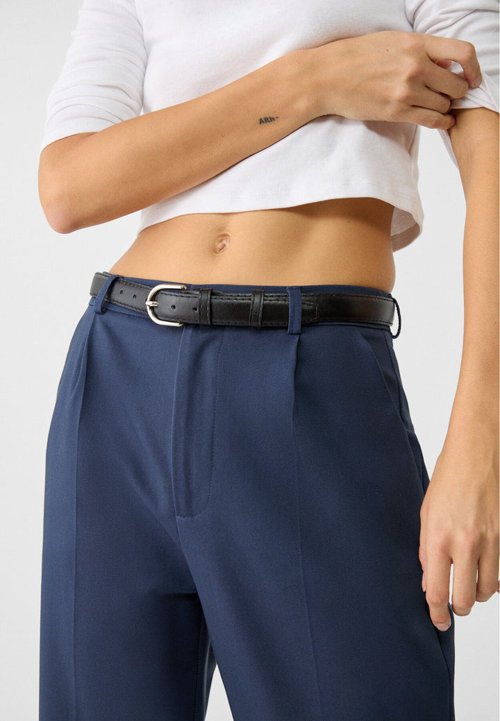 Moudda STRADIVARIUS - Nouveau Pantalon en Satin avec Ceinture - Tunisie 4