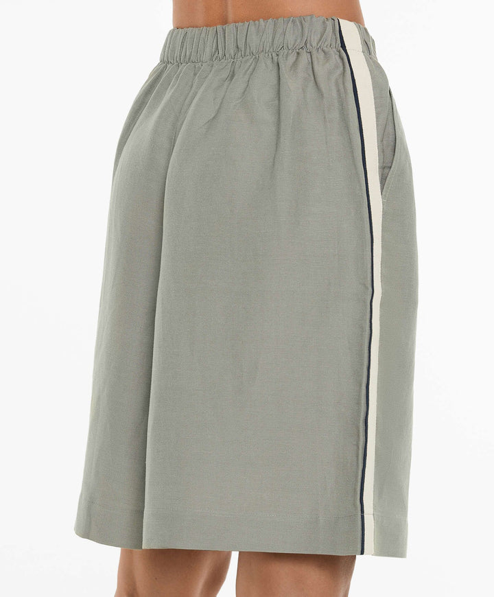 Moudda Oysho - Bermuda Coton avec Finitions Latérales Taille Haute - Tunisie 6