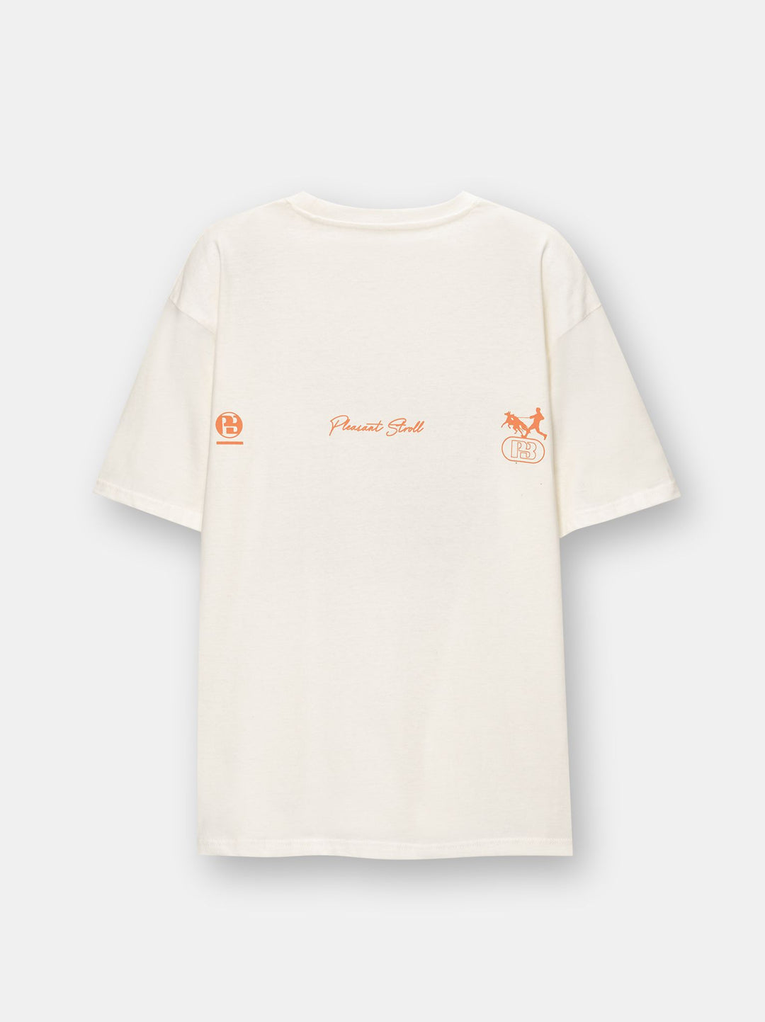 Moudda PULL & BEAR - T-Shirt Demi-Manches Gas Station 01 Relaxed Fit Blanc - Tunisie 1