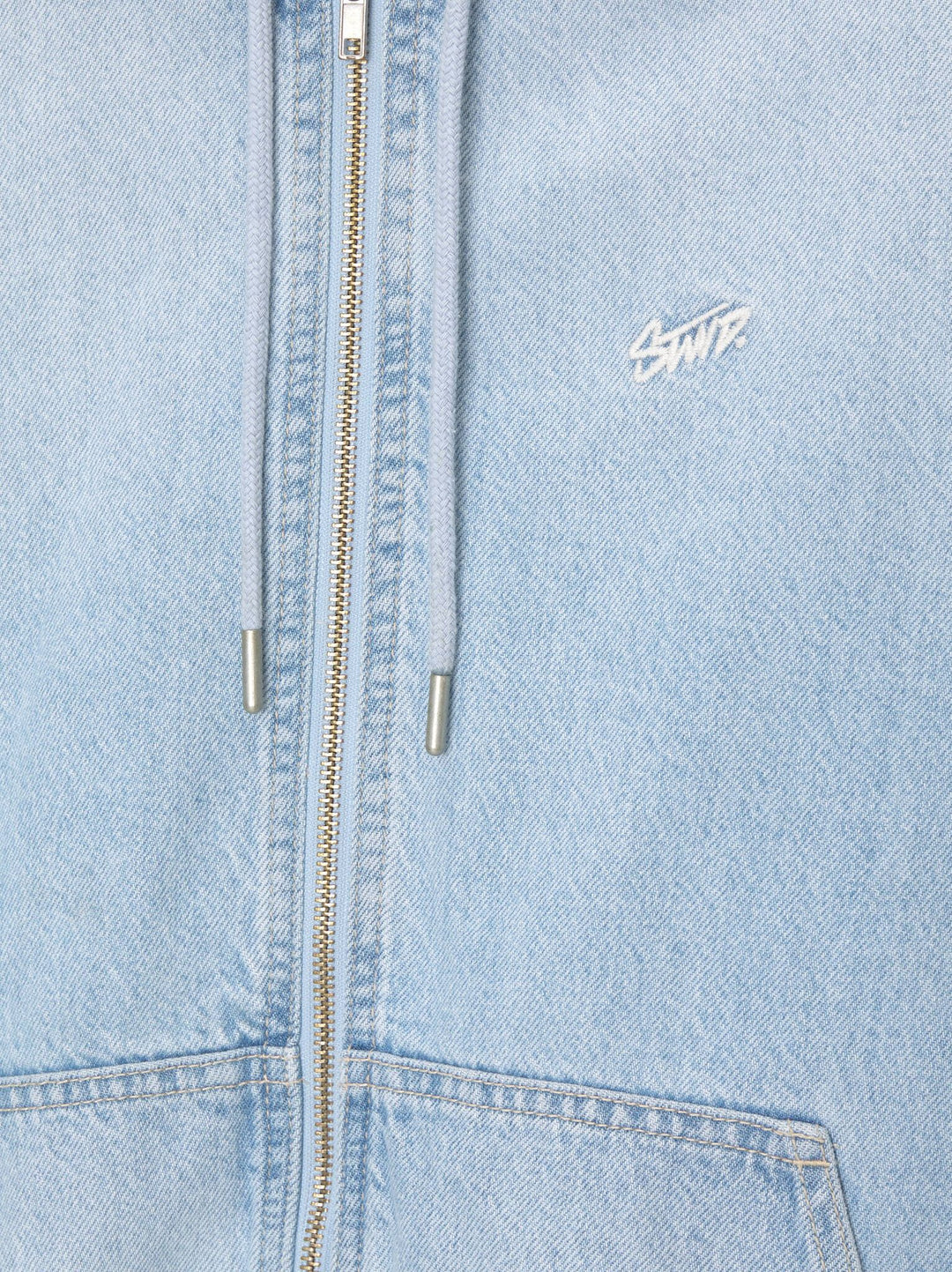 Moudda PULL & BEAR - Veste Denim Capuche à Fermeture Noir STWD - Tunisie 3