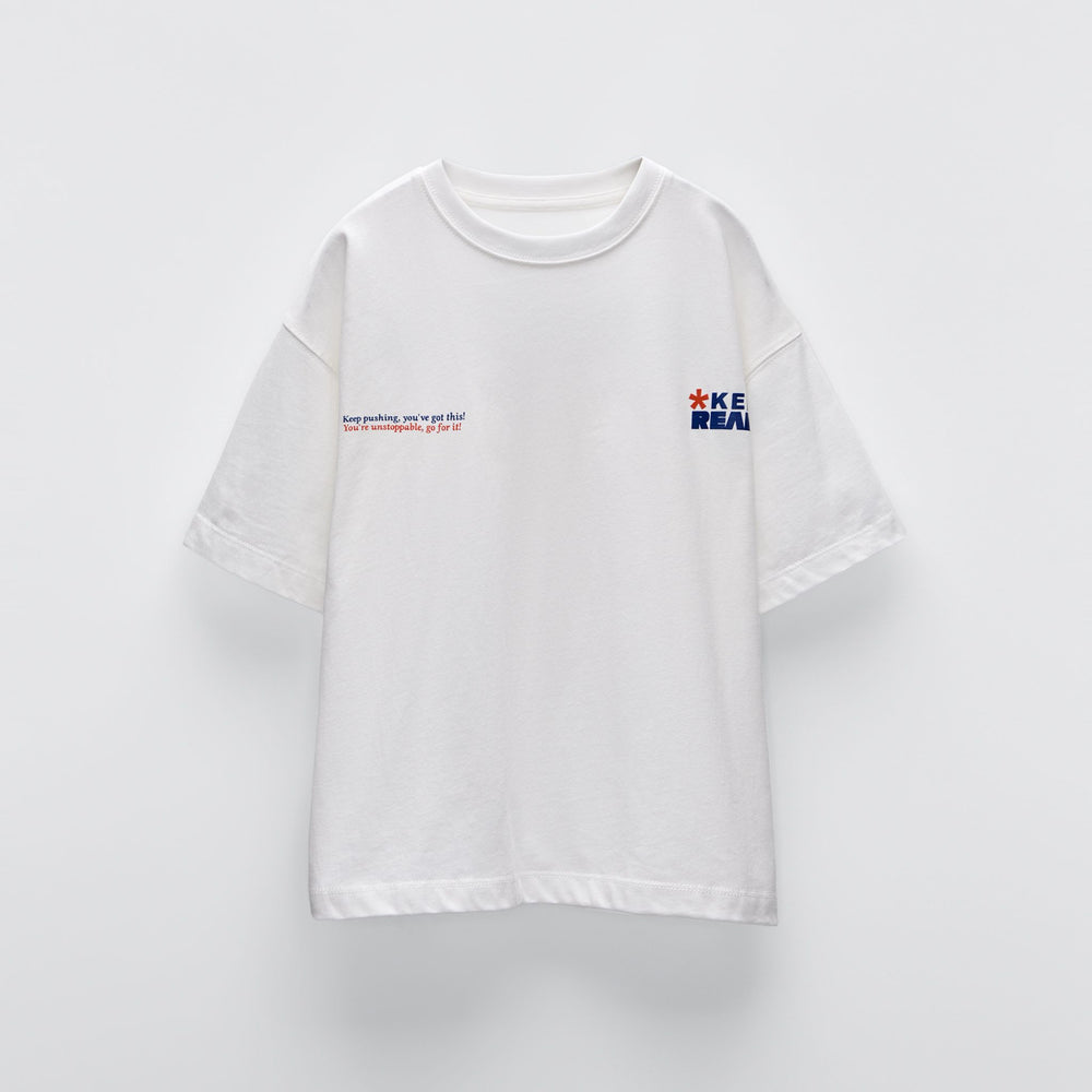 Moudda ZARA - T-shirt manches courtes textes couleur (associé surf) - Tunisie 2