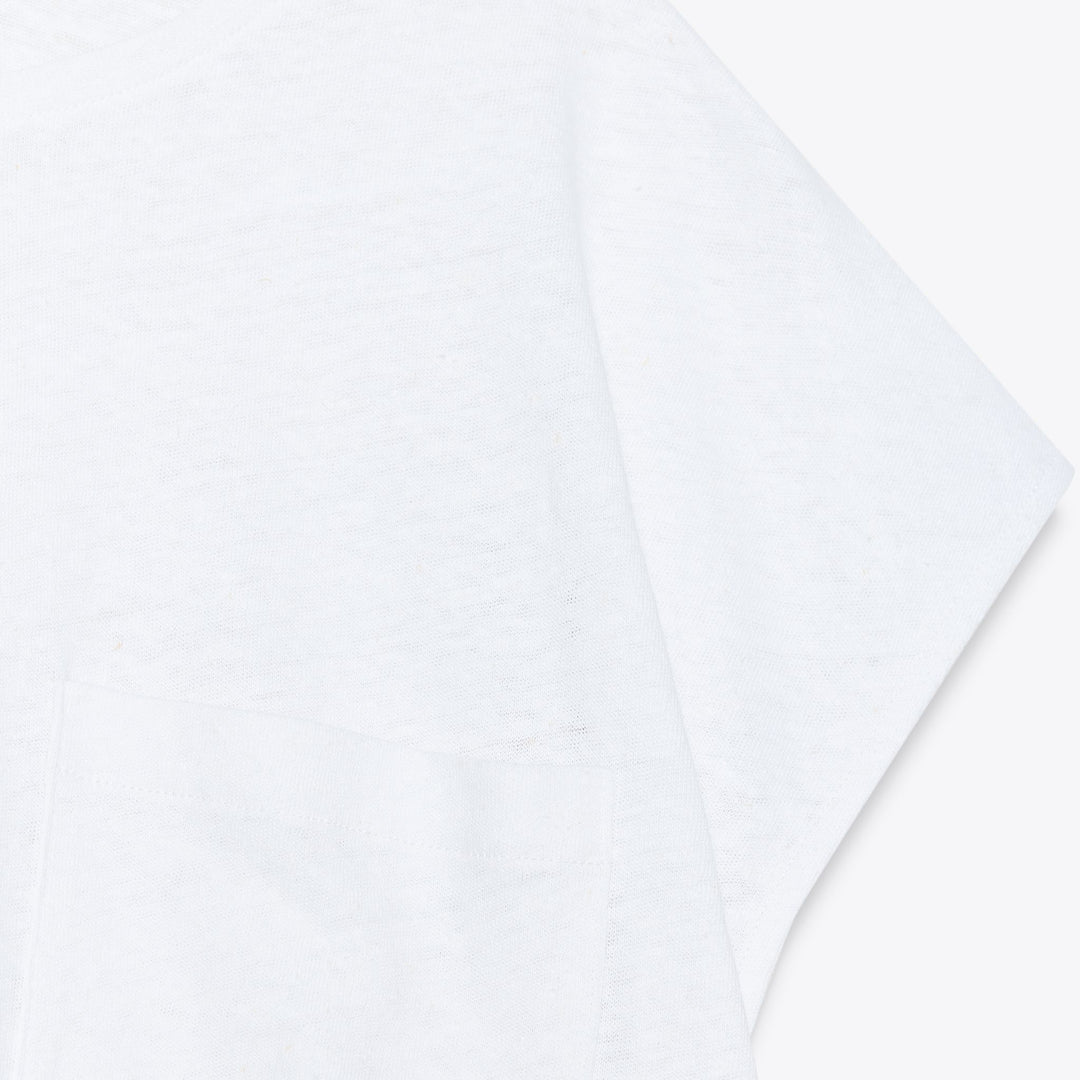 Moudda ZARA - T-Shirt - Manches Courtes, Col Rond & Coton/Lin - Tunisie 3