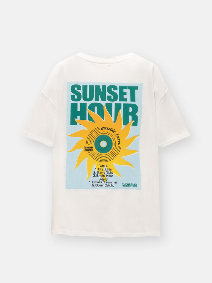 Moudda PULL & BEAR - Body Graphique Soleil Vinilo - Tunisie 1